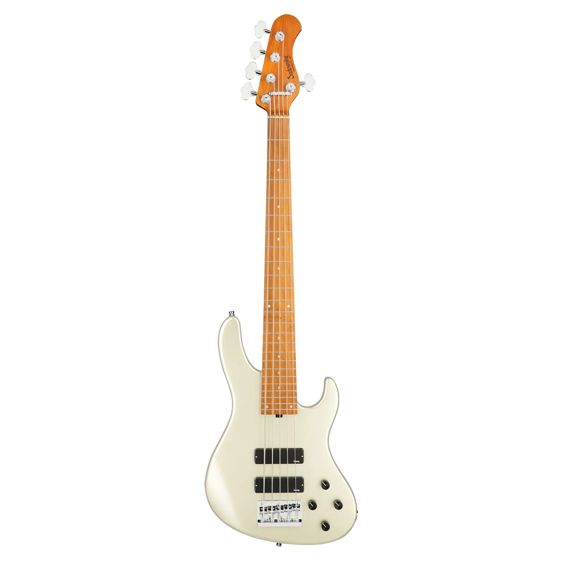 Sadowsky MetroExpress Modern 24 Perde 5 Telli Bas Gitar – Champagne Metallic High Polish Sadowsky MetroExpress Modern 24 Perde 5 Telli Bas Gitar – Champagne Metallic High Polish
