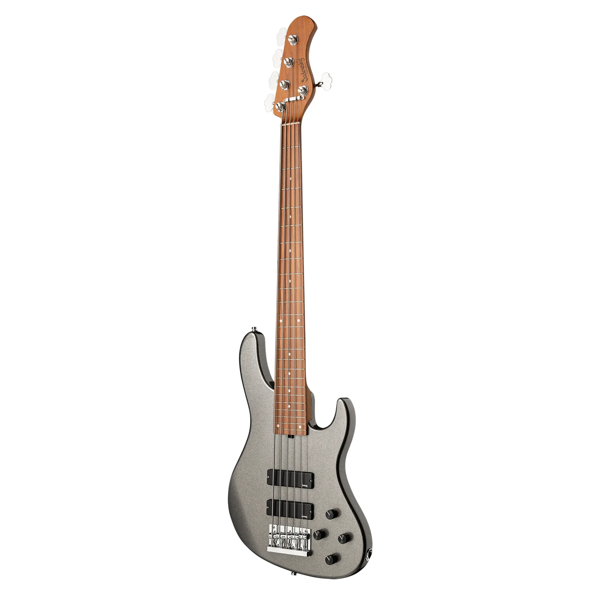 Sadowsky MetroExpress Modern 24 Perde 5 Telli Bas Gitar – Silver Metallic High Polish Sadowsky MetroExpress Modern 24 Perde 5 Telli Bas Gitar – Silver Metallic High Polish