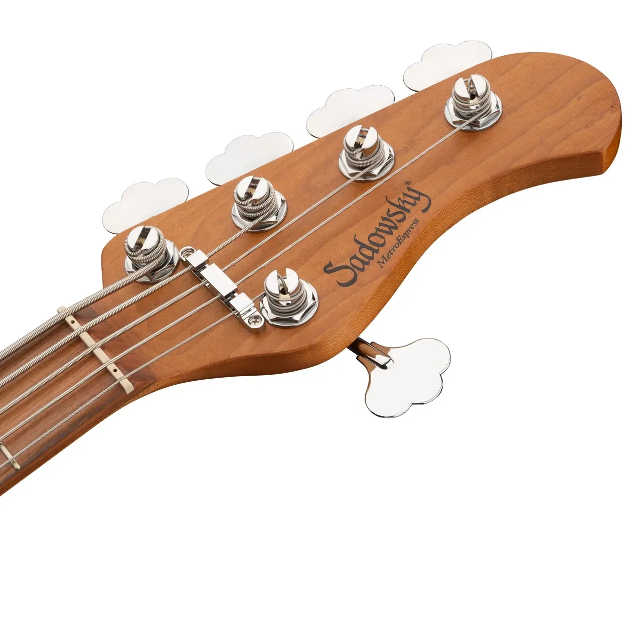 Sadowsky MetroExpress Modern 24 Perde 5 Telli Bas Gitar – Silver Metallic High Polish