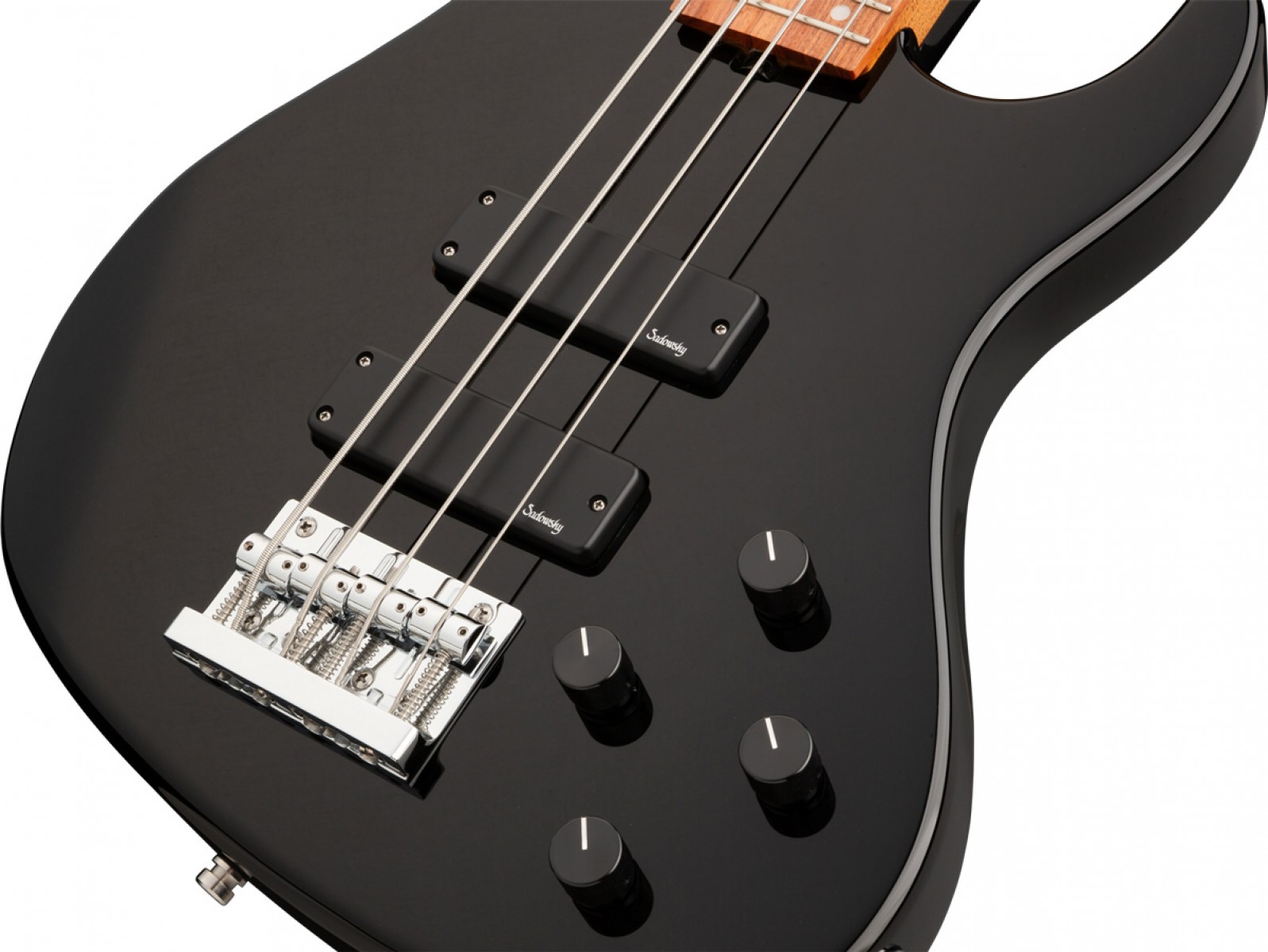Sadowsky MetroExpress Modern Bass Solid Black High Polish 4 Telli Bas Gitar Sadowsky MetroExpress Modern Bass Solid Black High Polish 4 Telli Bas Gitar