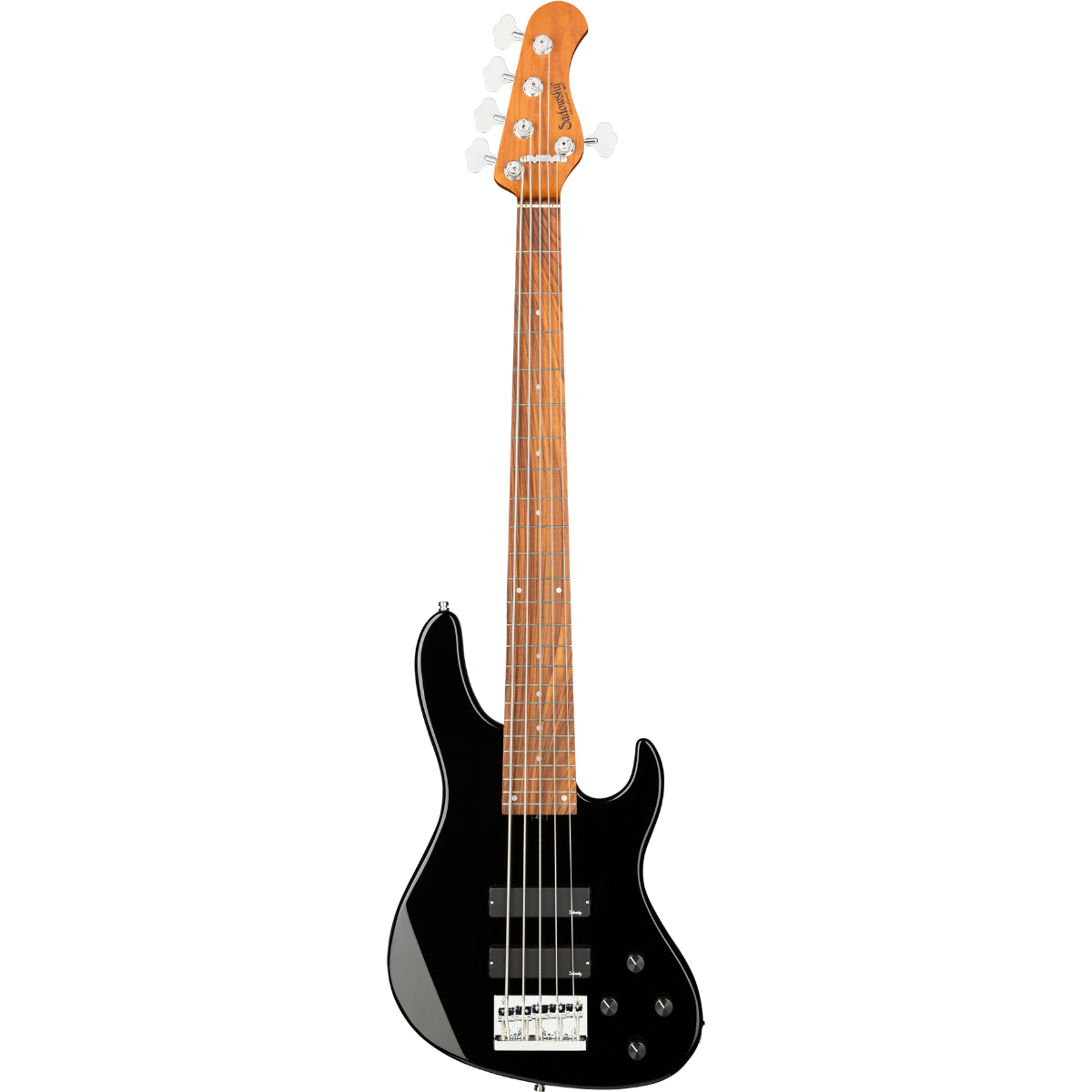 Sadowsky MetroExpress Modern Bass Solid Black High Polish 5 Telli Bas Gitar