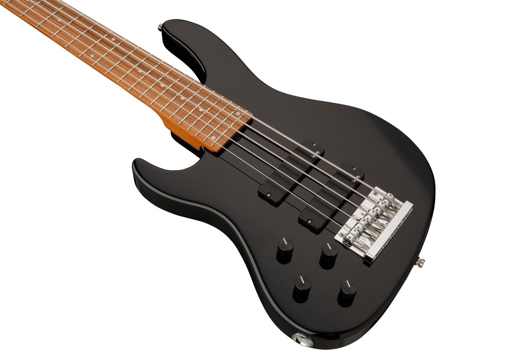 Sadowsky MetroExpress Modern Bass Solid Black High Polish 5 Telli Solak Bas Gitar