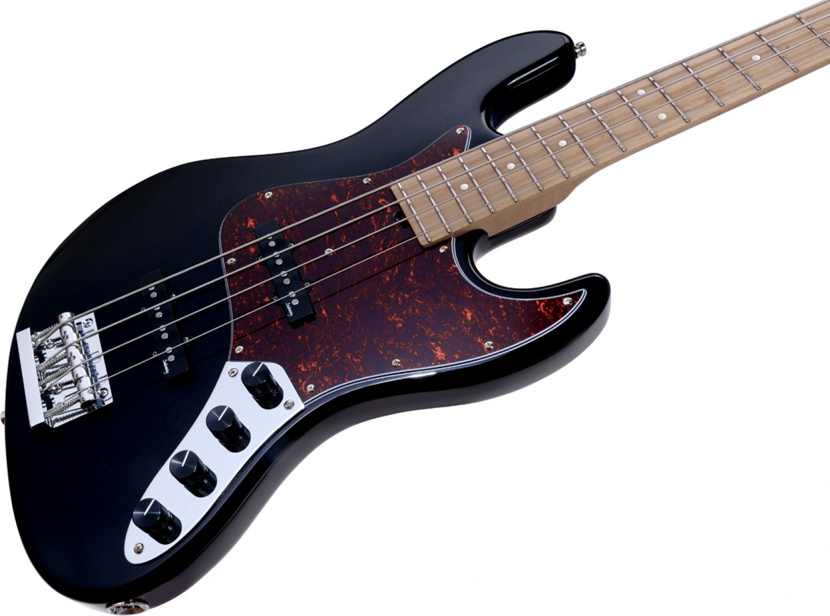 Sadowsky MetroExpress Vintage J/J Solid Black High Polish 4 Telli Bas Gitar