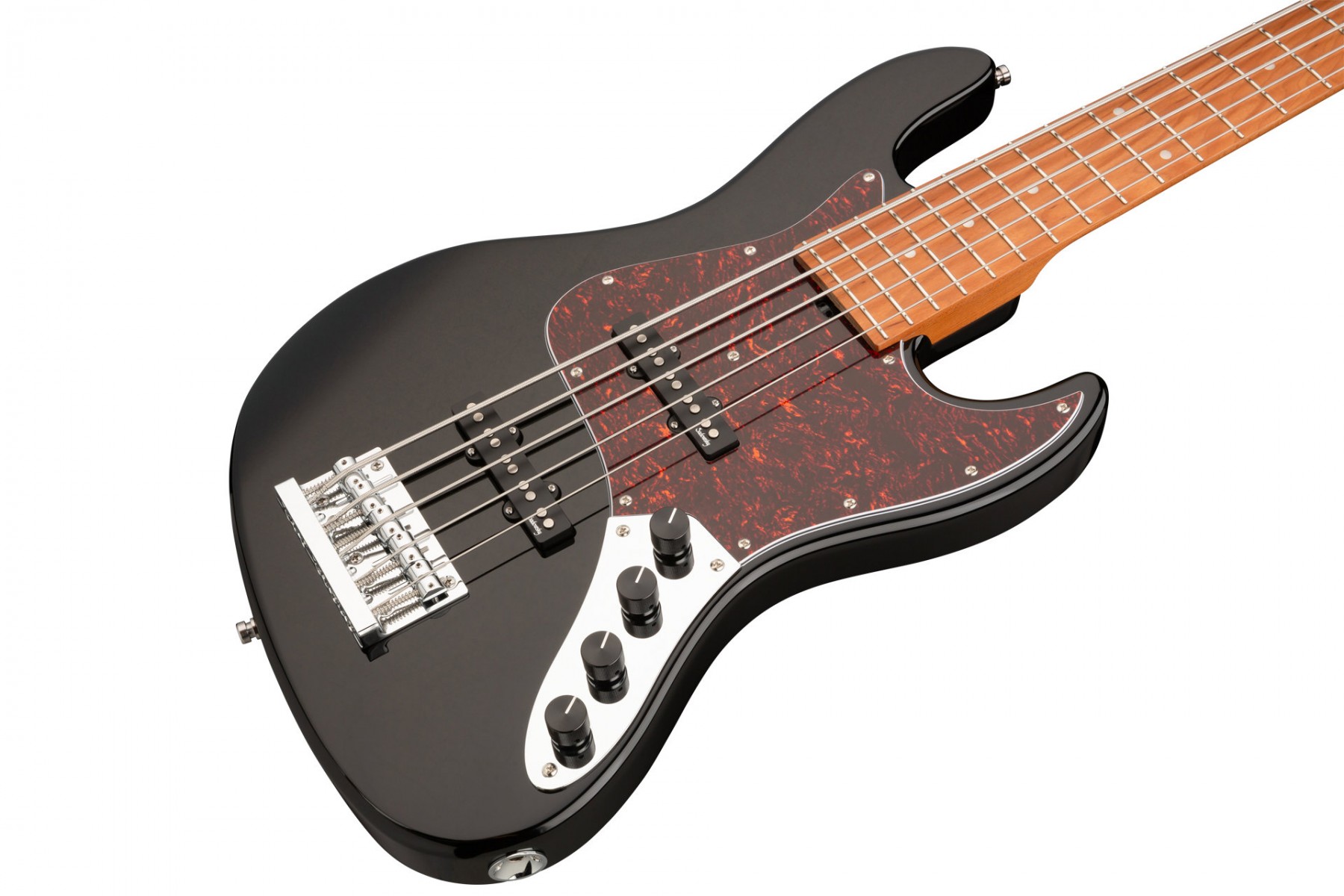 Sadowsky MetroExpress Vintage J/J Solid Black High Polish 5 Telli Bas Gitar Sadowsky MetroExpress Vintage J/J Solid Black High Polish 5 Telli Bas Gitar