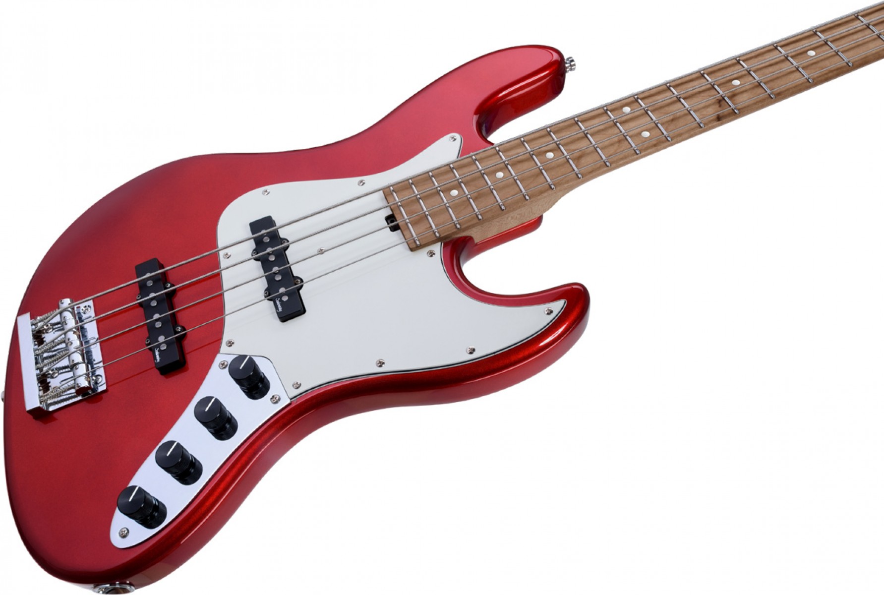 Sadowsky MetroExpress Vintage J/J Solid Candy Apple Red Metallic High Polish 4 Telli Bas Gitar