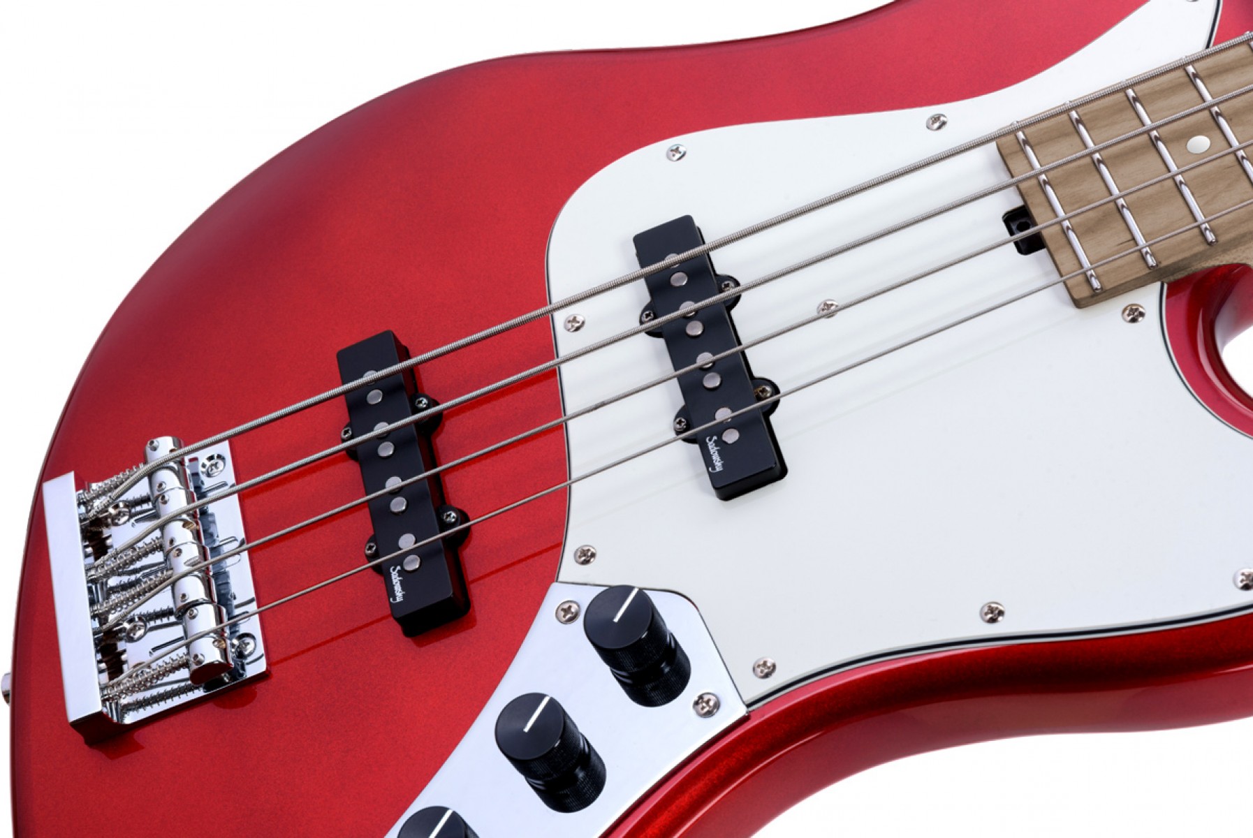 Sadowsky MetroExpress Vintage J/J Solid Candy Apple Red Metallic High Polish 4 Telli Bas Gitar