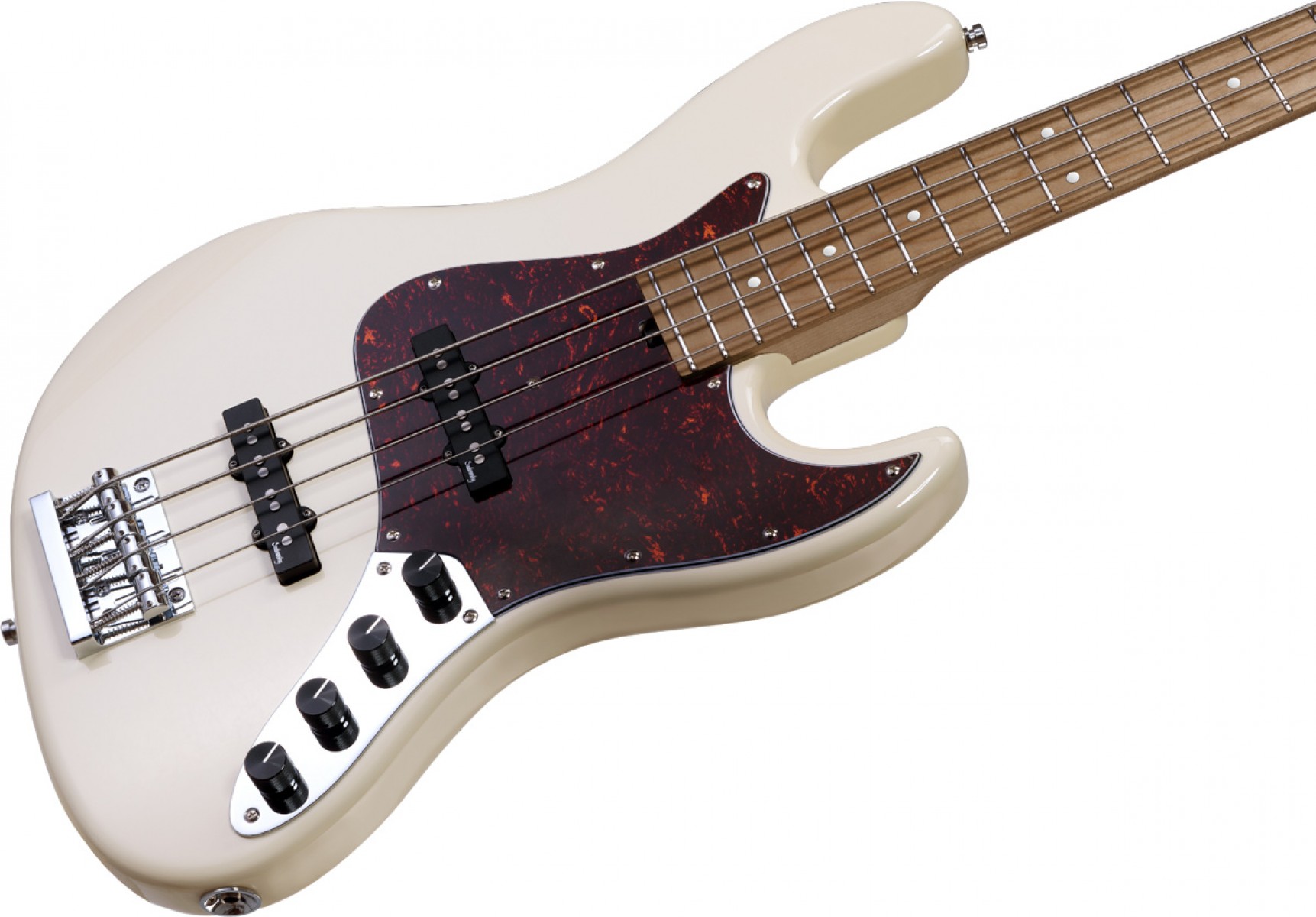 Sadowsky MetroExpress Vintage J/J Solid Olympic White High Polish 4 Telli Bas Gitar