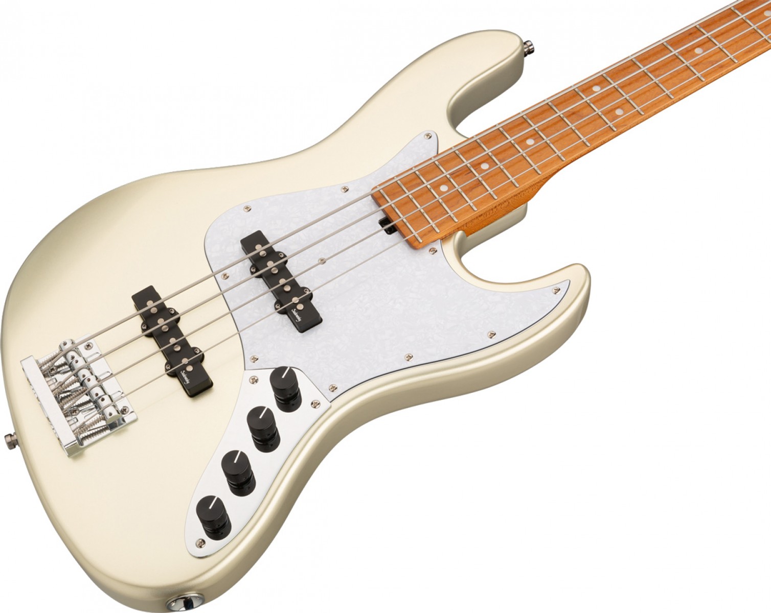 Sadowsky MetroExpress Vintage J/J Solid Paper White Metallic High Polish 4 Telli Bas Gitar Sadowsky MetroExpress Vintage J/J Solid Paper White Metallic High Polish 4 Telli Bas Gitar