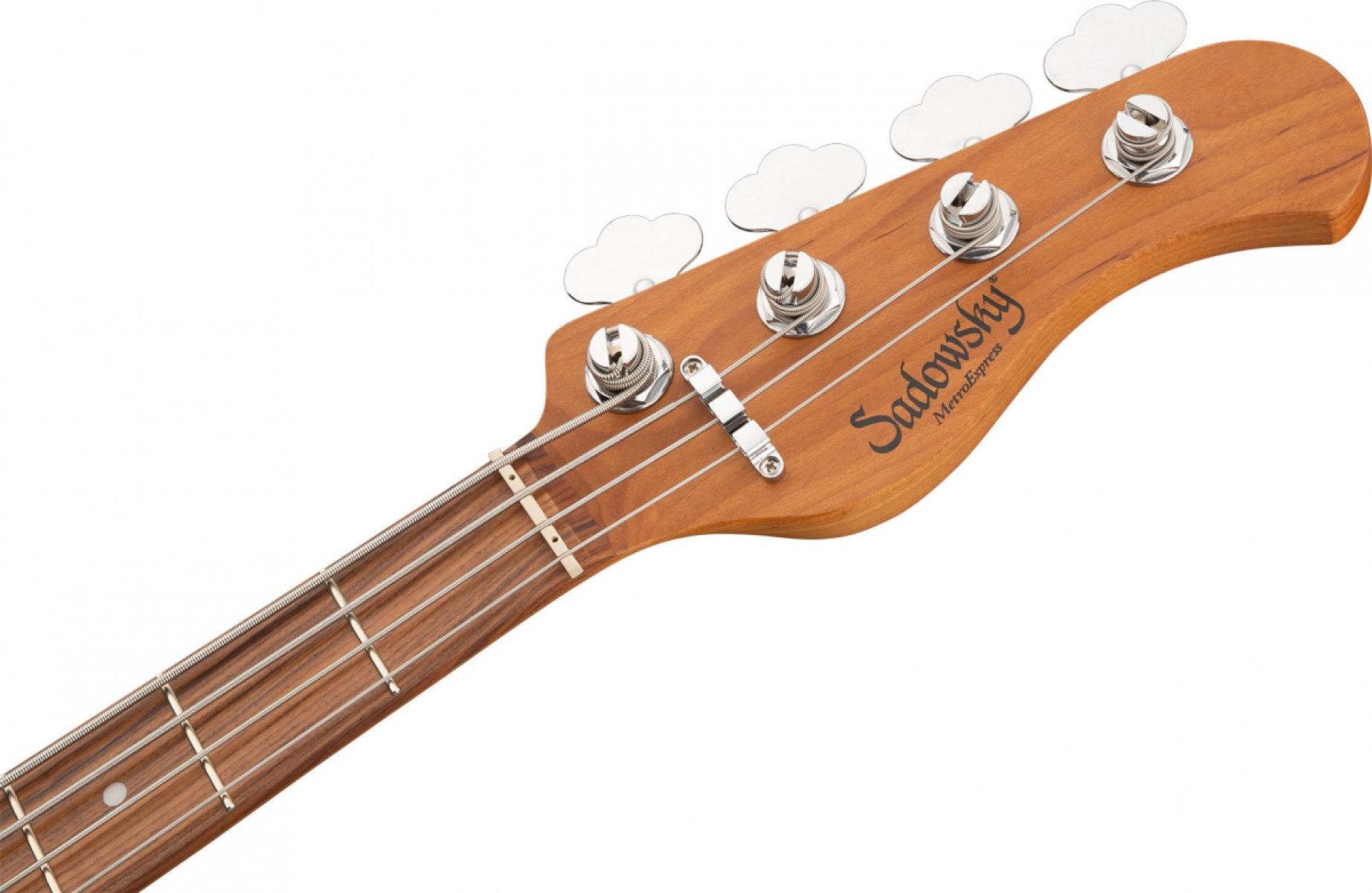 Sadowsky MetroExpress Vintage J/J Solid Silver Sparkle Metallic High Polish 4 Telli Bas Gitar