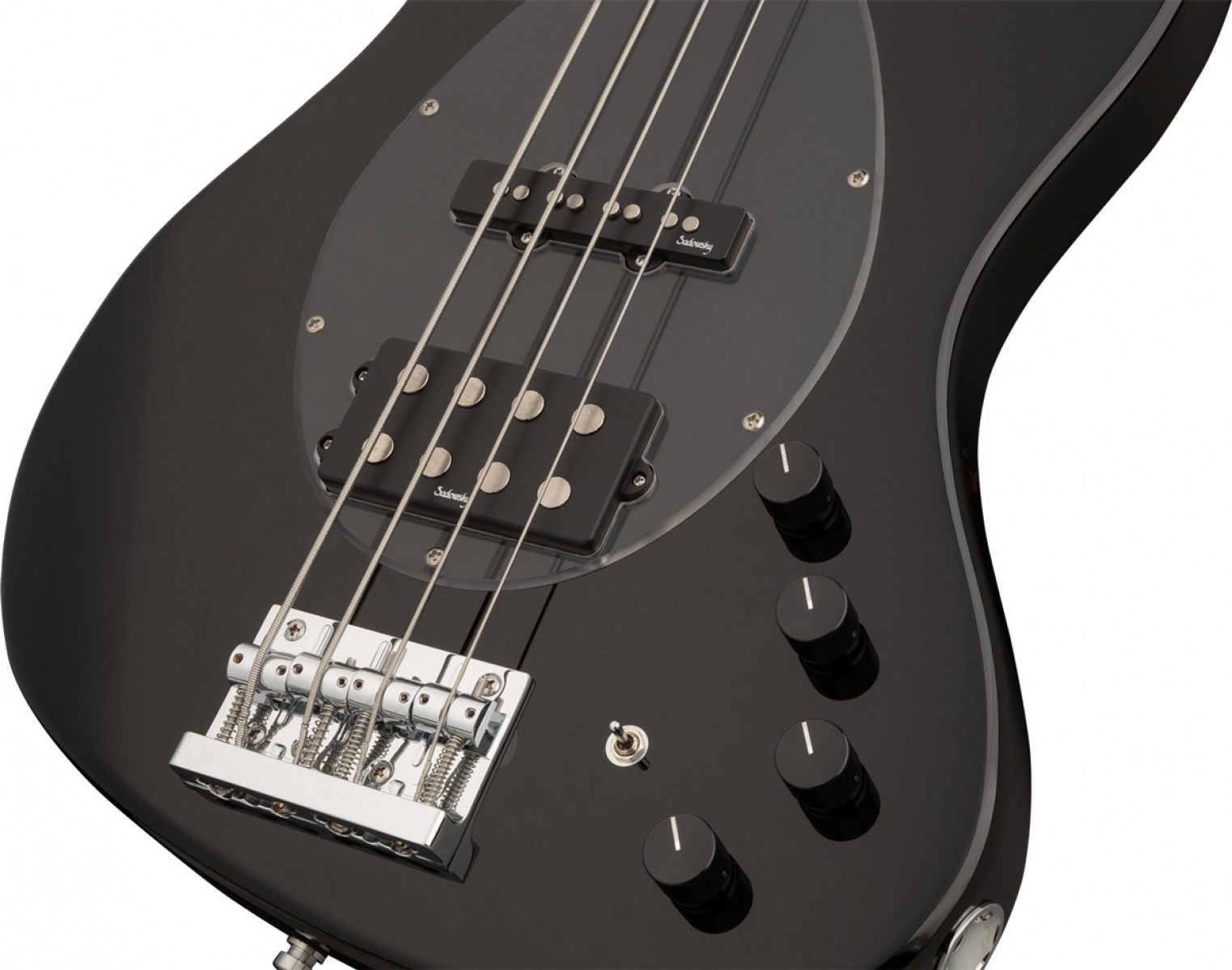 Sadowsky MetroExpress Vintage M/J Solid Black High Polish 4 Telli Bas Gitar Sadowsky MetroExpress Vintage M/J Solid Black High Polish 4 Telli Bas Gitar