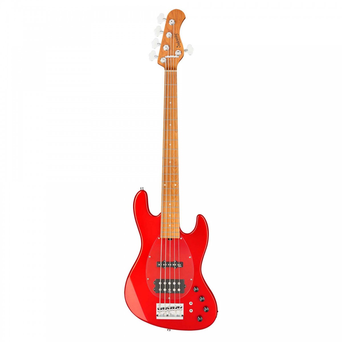 Sadowsky MetroExpress Vintage M/J Solid Candy Apple Red Metallic High Polish 5 Telli Bas Gitar