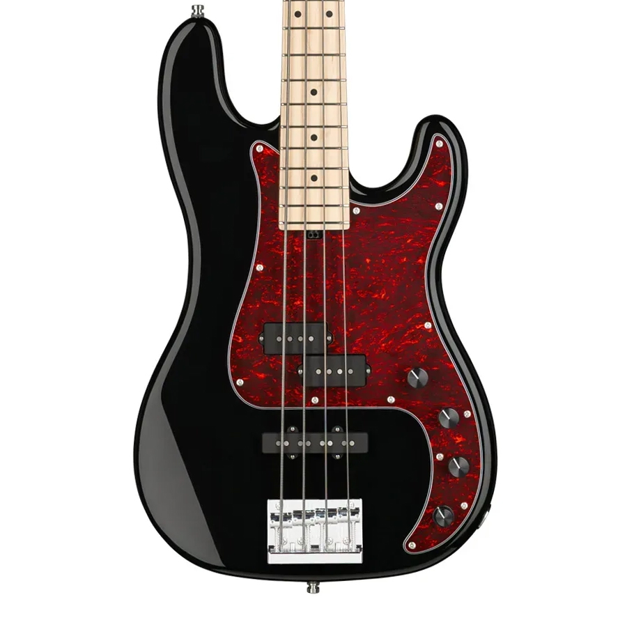 Sadowsky MetroLine 21 Perde Hybrid P/J 4 Telli Bas Gitar - Solid Black High Polish