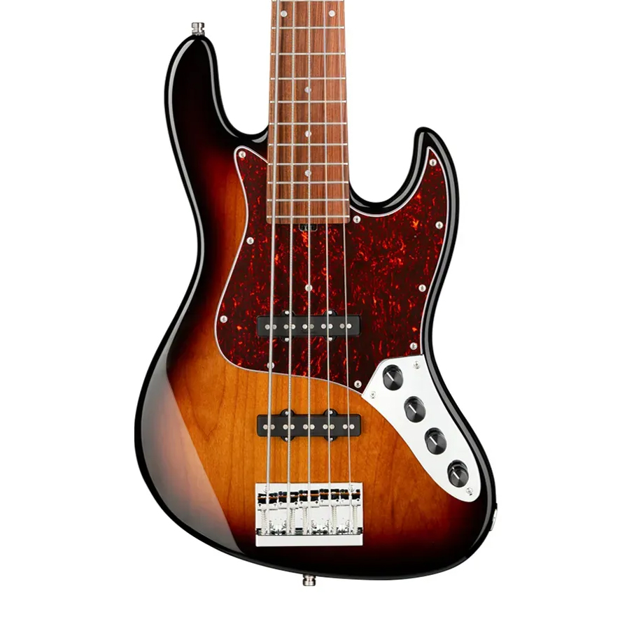 Sadowsky MetroLine 21 Perde Vintage J/J 5 Telli Bas Gitar - 59 Burst Transparent High Polish Sadowsky MetroLine 21 Perde Vintage J/J 5 Telli Bas Gitar - 59 Burst Transparent High Polish
