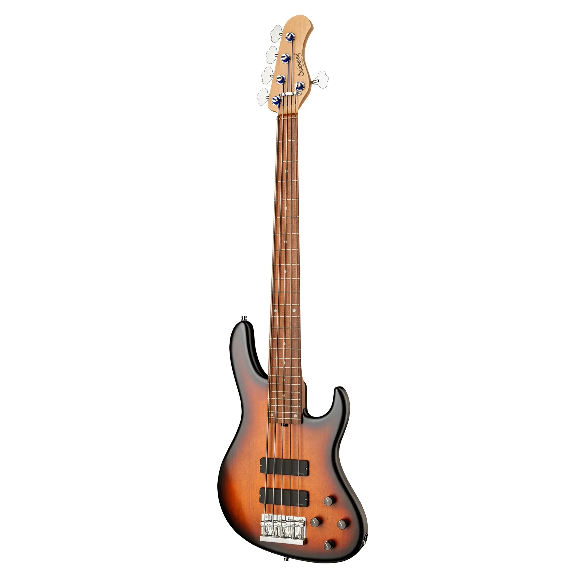 Sadowsky MetroLine 24 Perde Modern 5 Telli Bas Gitar - Almond Sunburst Transparent Satin