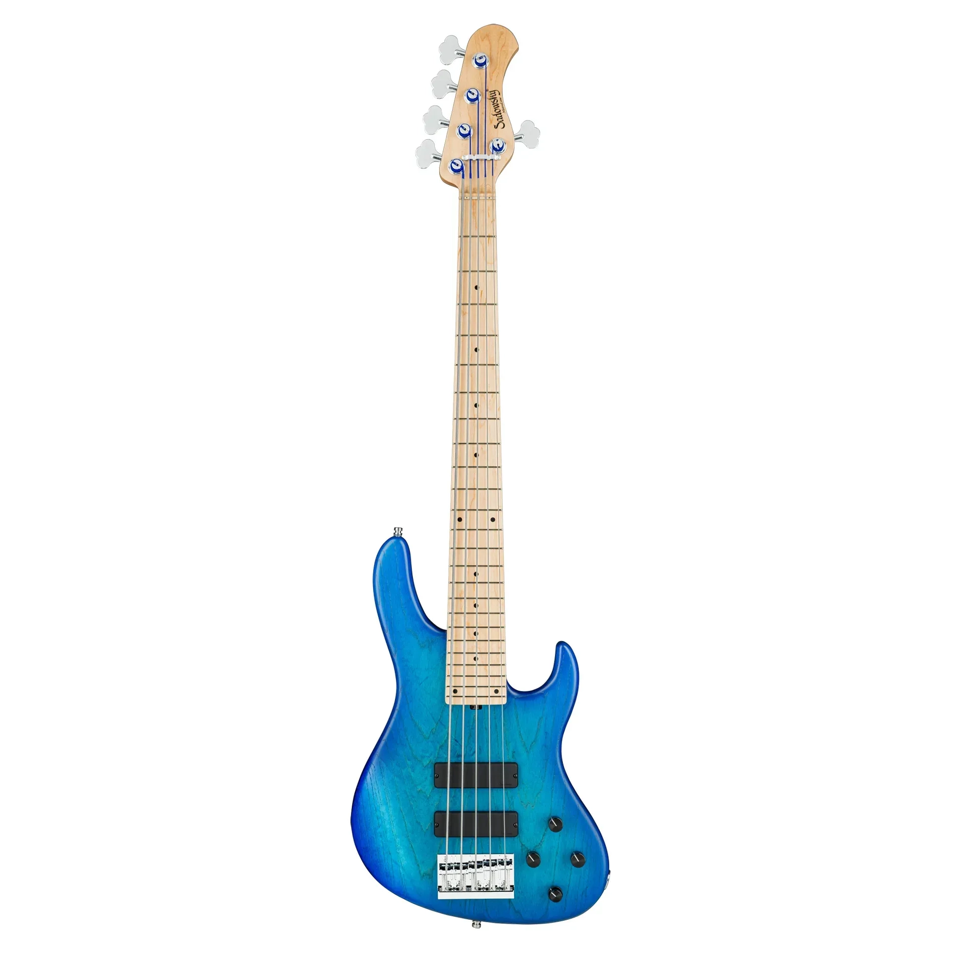 Sadowsky MetroLine 24 Perde Modern 5 Telli Bas Gitar - Bora Blue Burst Transparent Satin Sadowsky MetroLine 24 Perde Modern 5 Telli Bas Gitar - Bora Blue Burst Transparent Satin