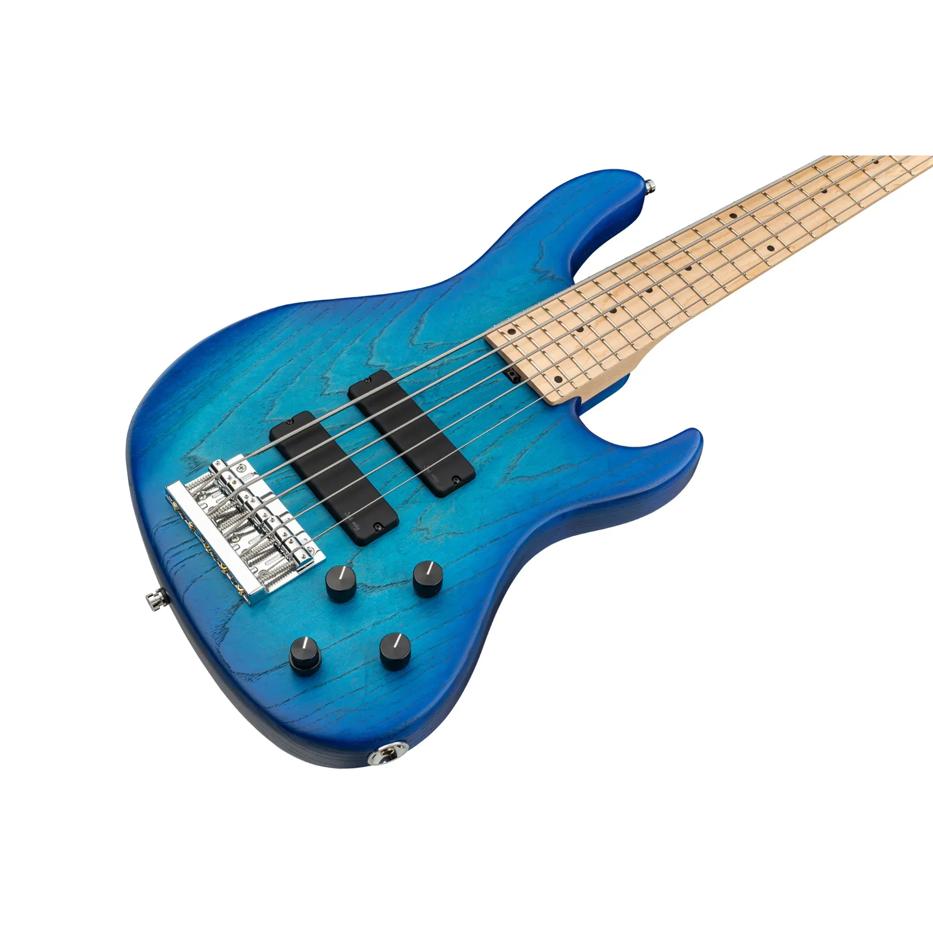 Sadowsky MetroLine 24 Perde Modern 5 Telli Bas Gitar - Bora Blue Burst Transparent Satin
