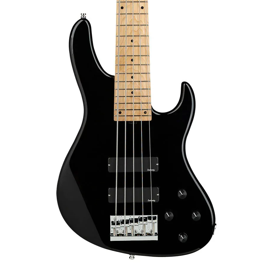 Sadowsky MetroLine 24 Perde Modern 5 Telli Bas Gitar - Solid Black High Polish