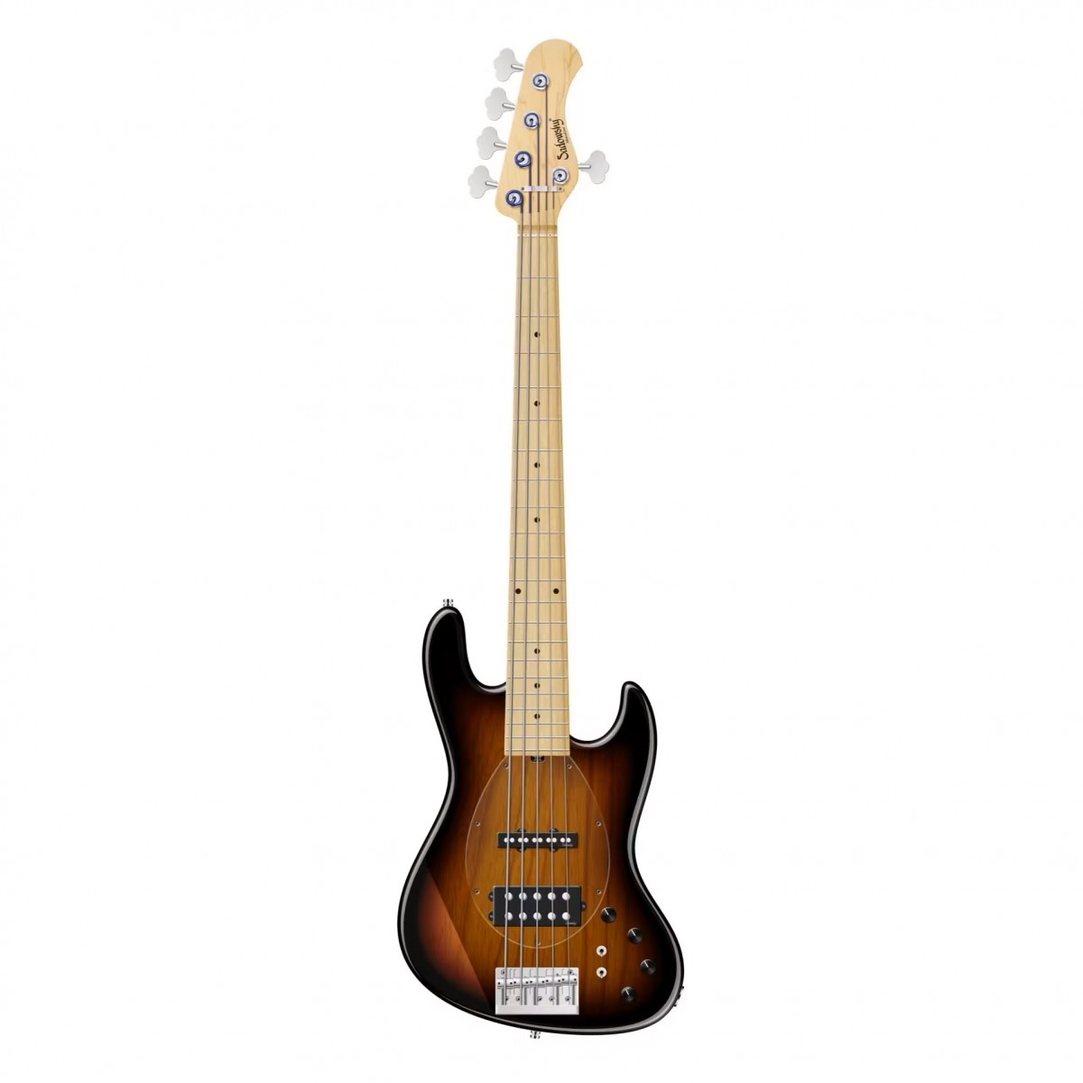 Sadowsky MetroLine Vintage M/J 21- 5 Telli Bas Gitar - '59 Burst Transparent High Polish