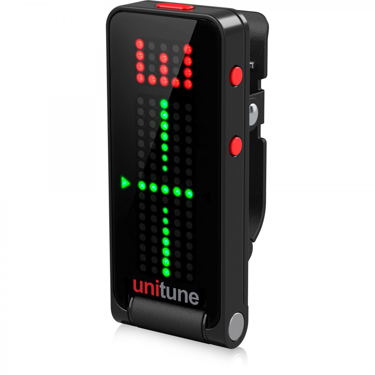 TC Electronic UniTune Clip Noir Tuner Siyah Akort Cihazı TC Electronic UniTune Clip Noir Tuner Siyah Akort Cihazı