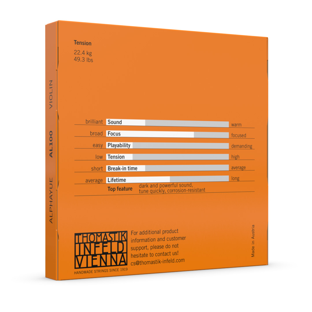 Thomastik Infield Alphayue AL100 Keman Teli Thomastik Infield Alphayue AL100 Keman Teli