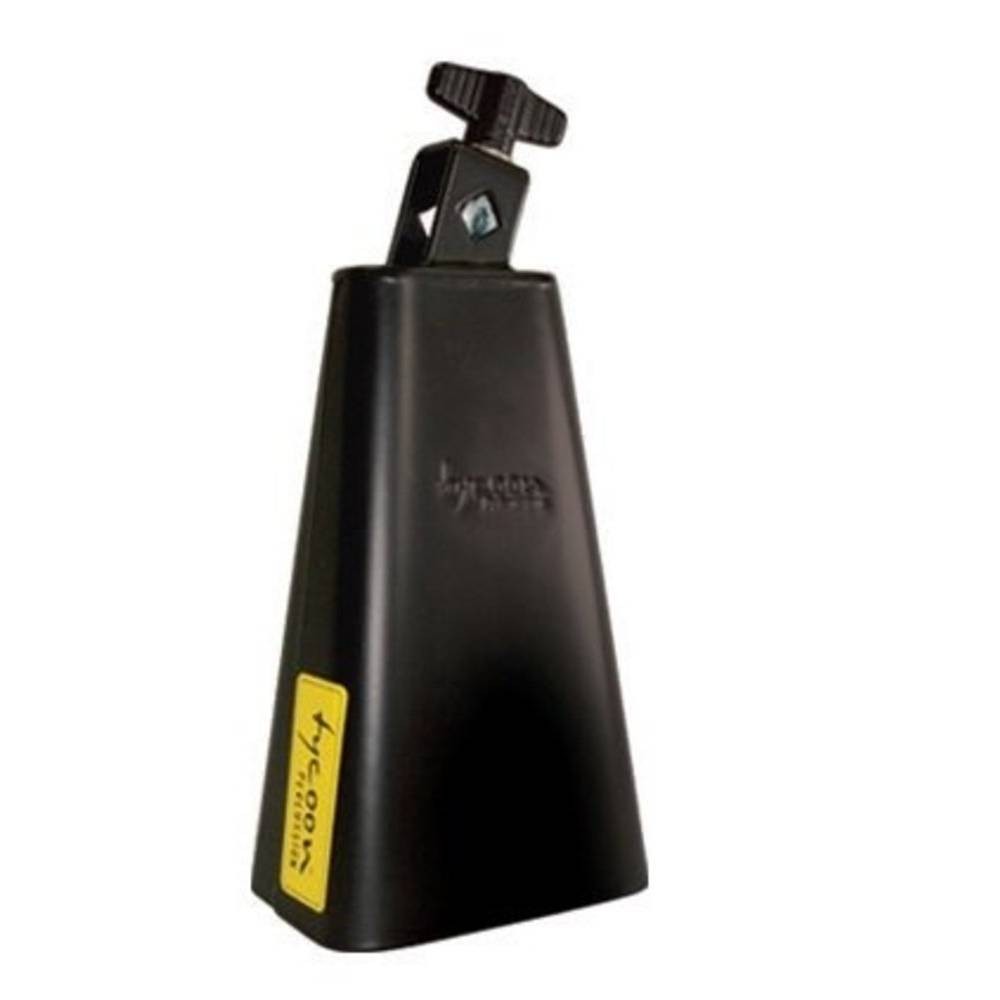 Tycoon TW-60 Black Powder-Coated Cowbell 6 inç