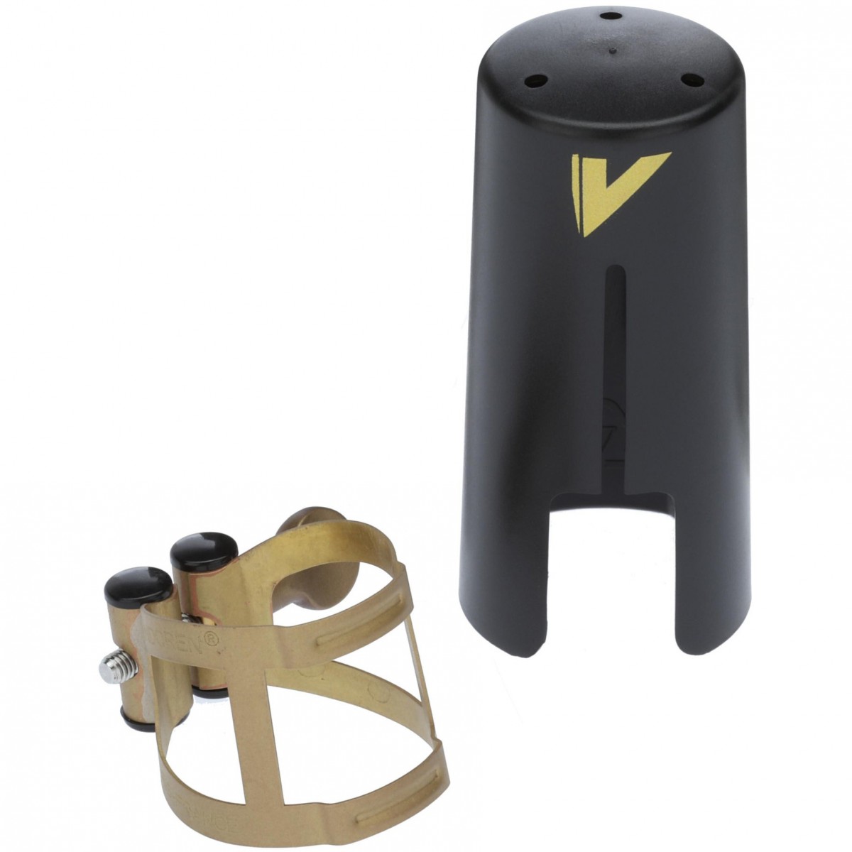 Vandoren LC56AP M/O Soprano Saksafon Aged Gold Bilezik ve Plastik Kapak Seti Vandoren LC56AP M/O Soprano Saksafon Aged Gold Bilezik ve Plastik Kapak Seti