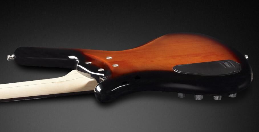 Warwick RockBass Corvette Classic Almond Sunburst Transparent High Polish 5 Telli Bas Gitar