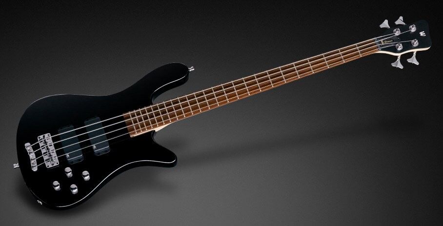 Warwick RockBass Streamer Standard Solid Black High Polish 4 Telli Bas Gitar Warwick RockBass Streamer Standard Solid Black High Polish 4 Telli Bas Gitar