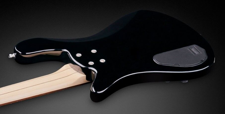 Warwick RockBass Streamer Standard Solid Black High Polish 4 Telli Bas Gitar Warwick RockBass Streamer Standard Solid Black High Polish 4 Telli Bas Gitar