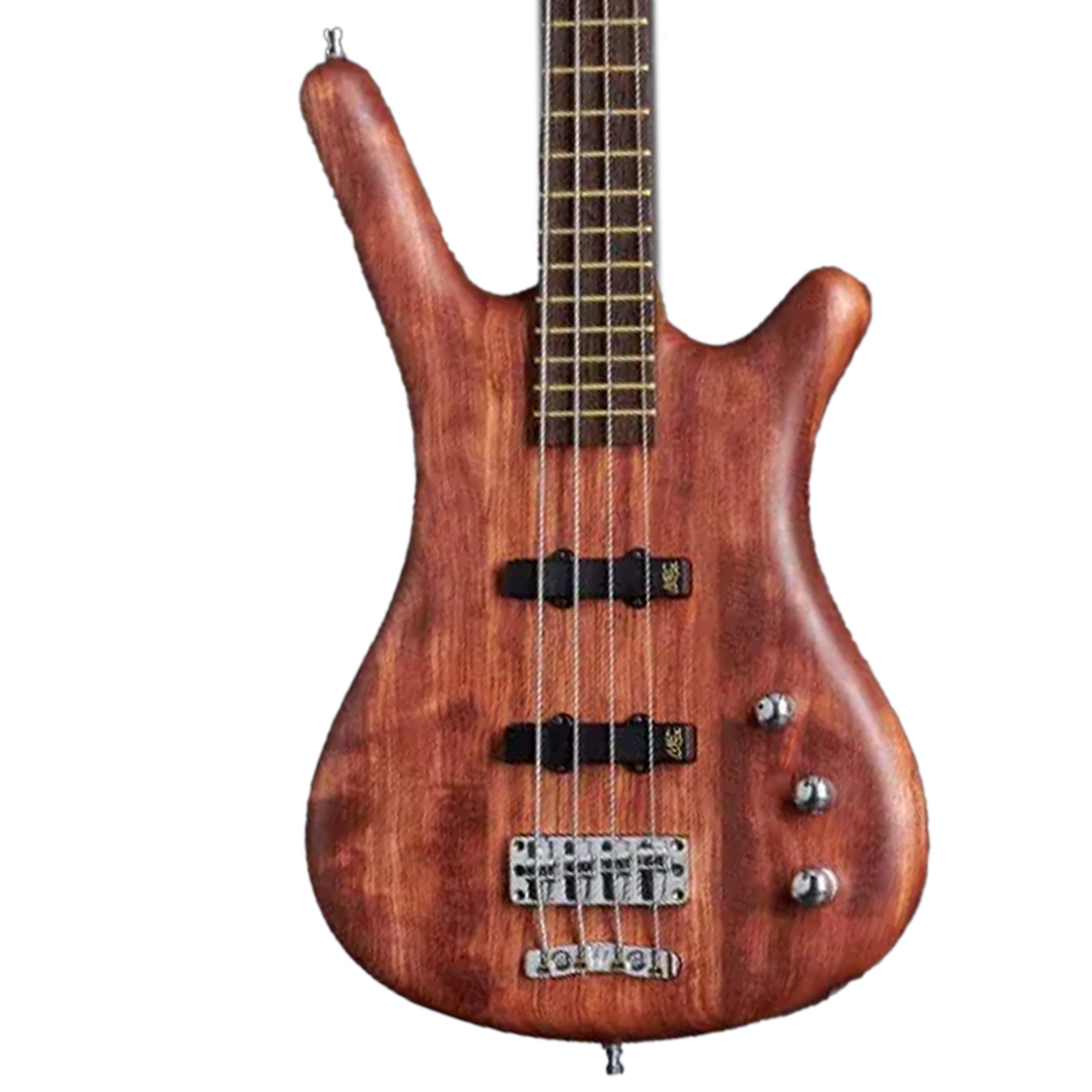 Warwick Teambuilt Pro Series Corvette Bubinga Natural Transparent Satin Bas Gitar Warwick Teambuilt Pro Series Corvette Bubinga Natural Transparent Satin Bas Gitar