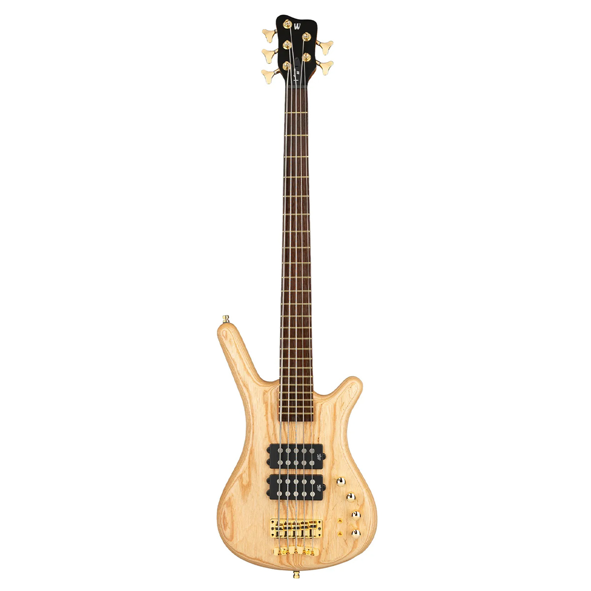 Warwick Teambuilt Pro Series Corvette Natural Transparent Satin 5 Telli Bas Gitar
