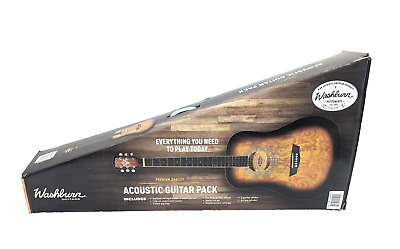Washburn WSHAGPAKQTTB Exclusive Akustik Gitar Paketi