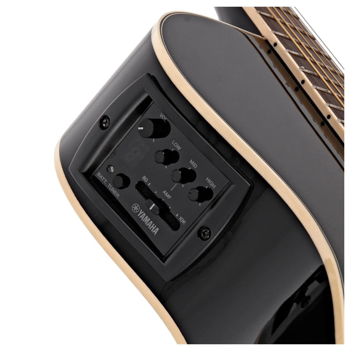 Yamaha APX600BL Thin-Line Cutaway Siyah Elektro Akustik Gitar