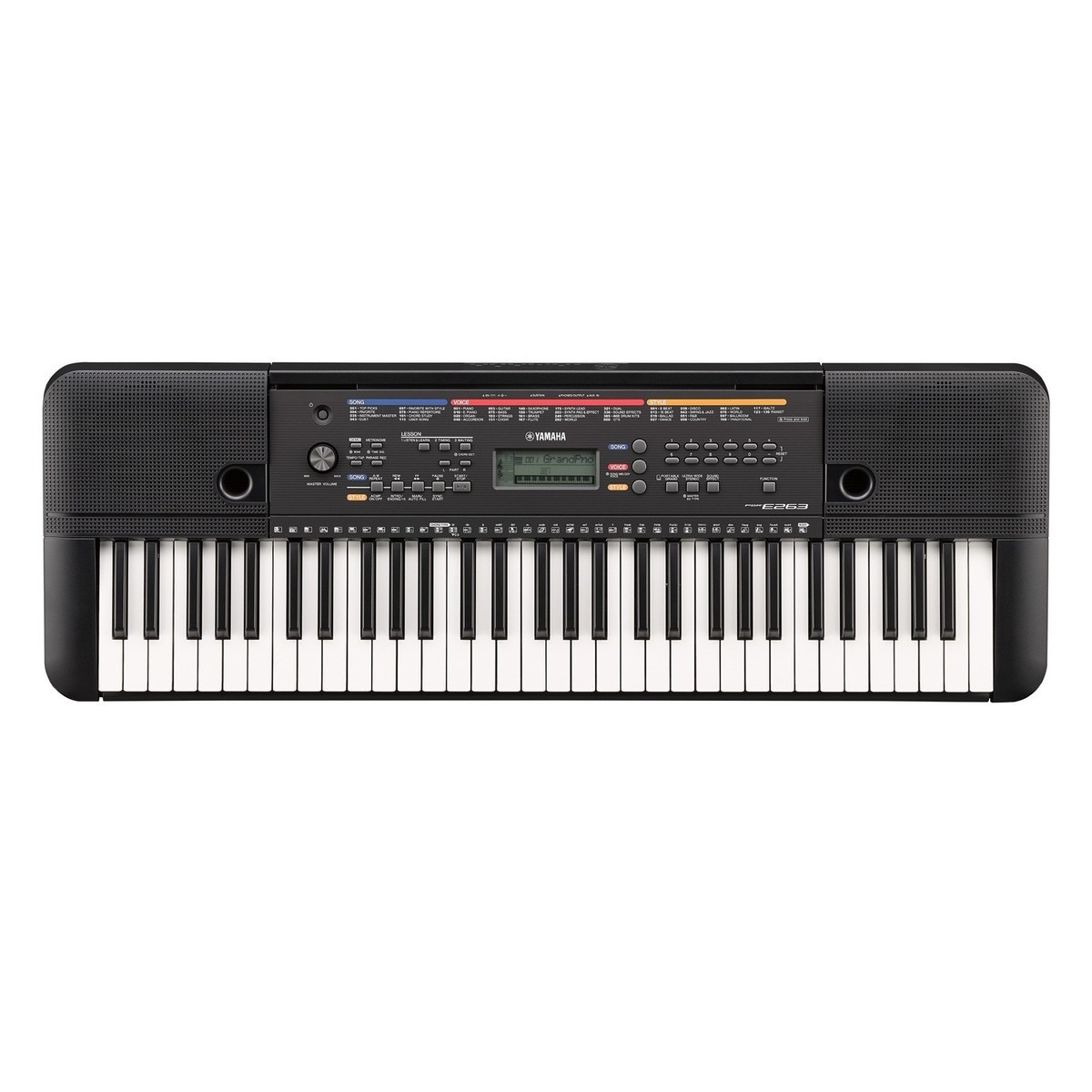 Yamaha keyboard hot sale e263 price