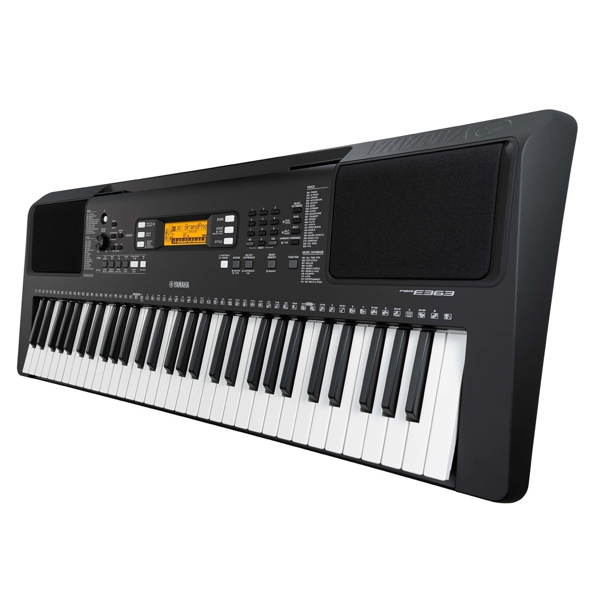 Yamaha PSR E363 Klavye
