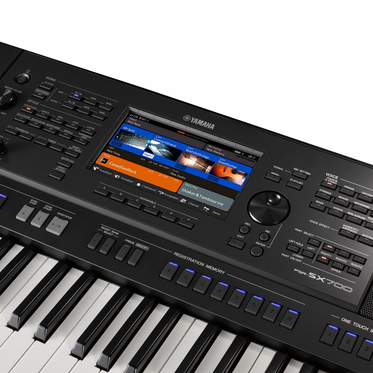 Yamaha PSR SX700 Workstation Klavye