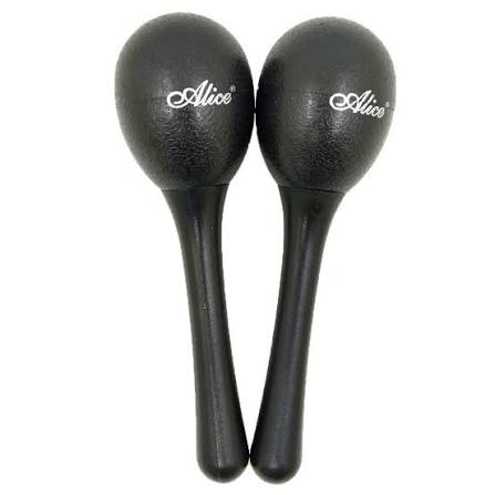 Alice A042SE-BK Saplı Siyah Yumurta Shaker