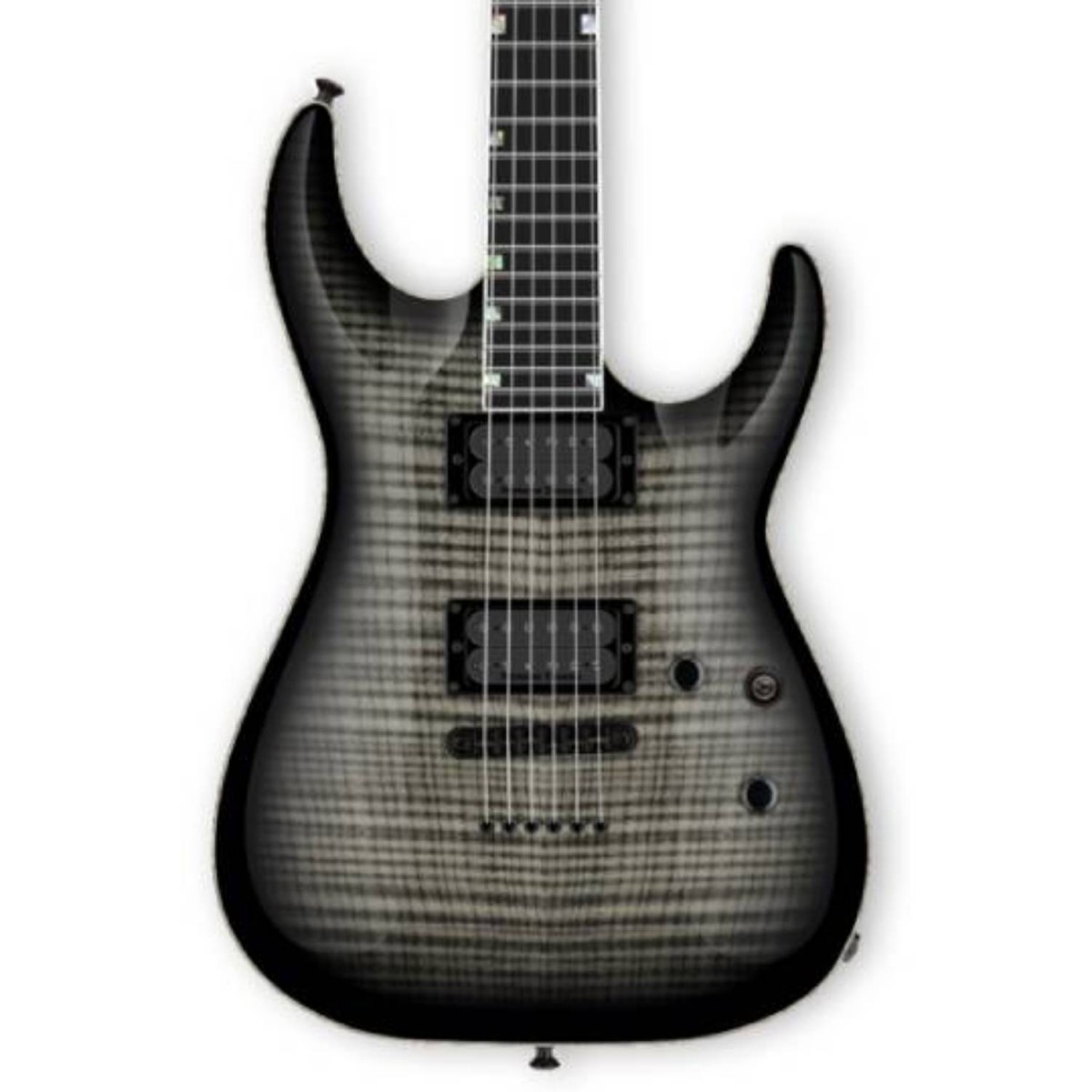 ESP USA Custom Shop Horizon-II See Thru Black Sunburst Elektro Gitar ESP USA Custom Shop Horizon-II See Thru Black Sunburst Elektro Gitar