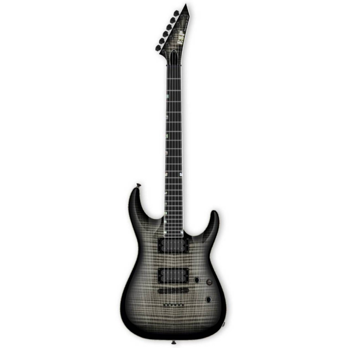 ESP USA Custom Shop Horizon-II See Thru Black Sunburst Elektro Gitar ESP USA Custom Shop Horizon-II See Thru Black Sunburst Elektro Gitar