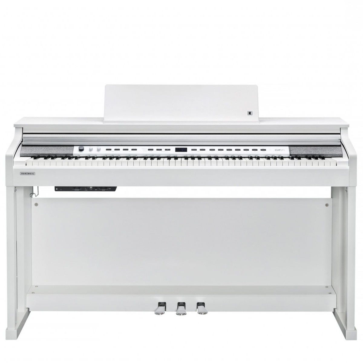 Kurzweil CUP P1W Ahşap Tuşe Mat Beyaz Dijital Piyano