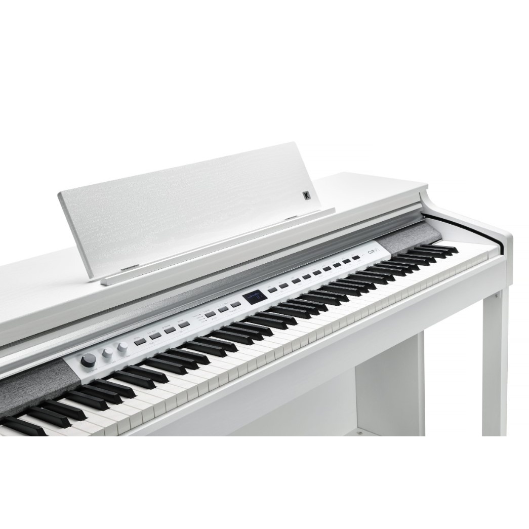 Kurzweil CUP P1W Ahşap Tuşe Mat Beyaz Dijital Piyano