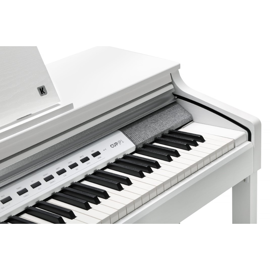 Kurzweil CUP P1W Ahşap Tuşe Mat Beyaz Dijital Piyano Kurzweil CUP P1W Ahşap Tuşe Mat Beyaz Dijital Piyano