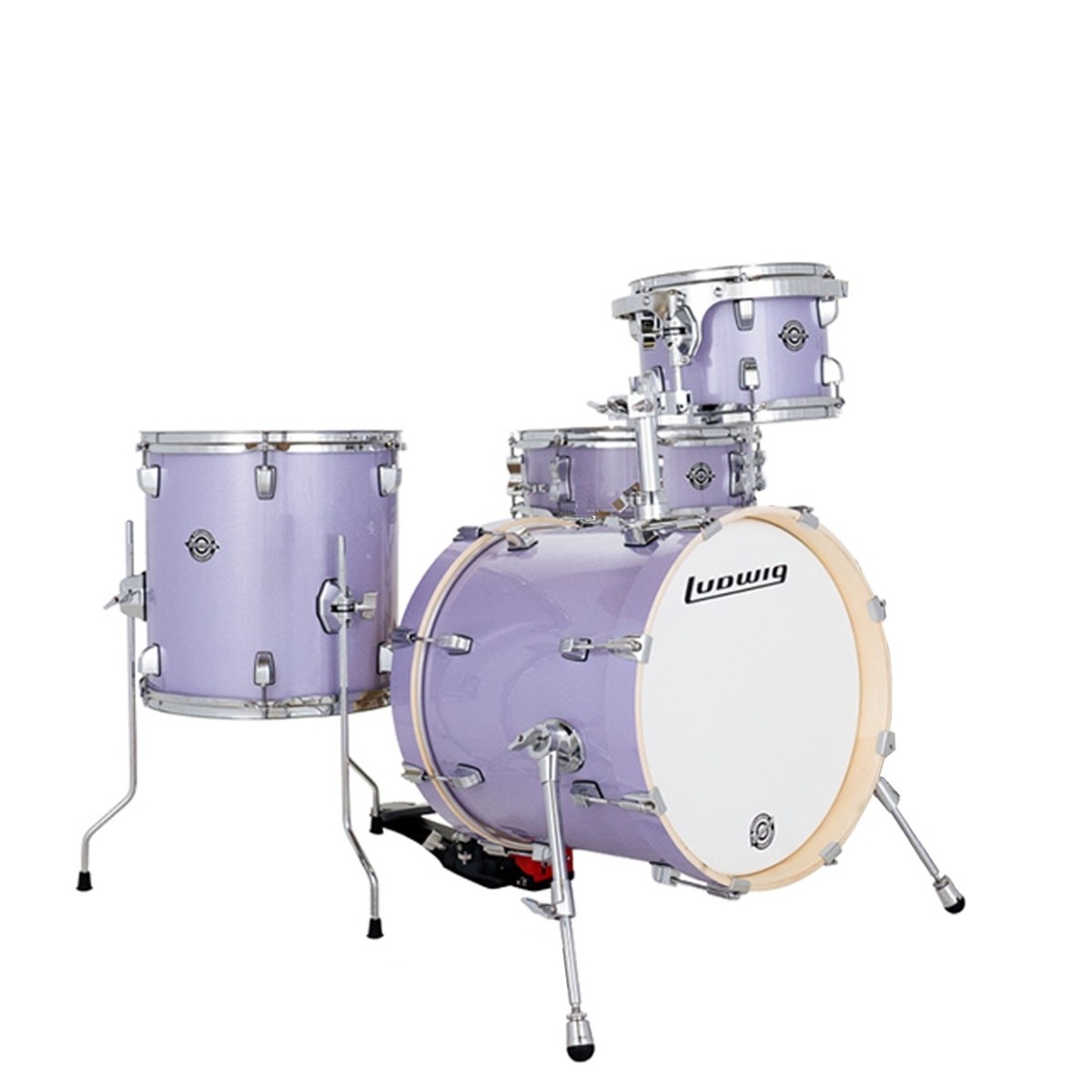 Ludwig Breakbeats Lilac Sparkle Akustik Davul Seti Ludwig Breakbeats Lilac Sparkle Akustik Davul Seti