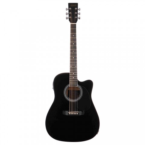 Accacia ACF-650N-BKC Siyah Elektro Akustik Gitar