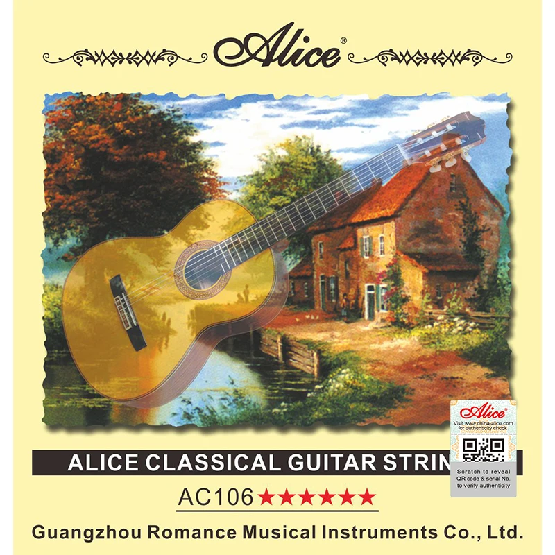 Alice AC106 Klasik Gitar Takım Tel Alice AC106 Klasik Gitar Takım Tel