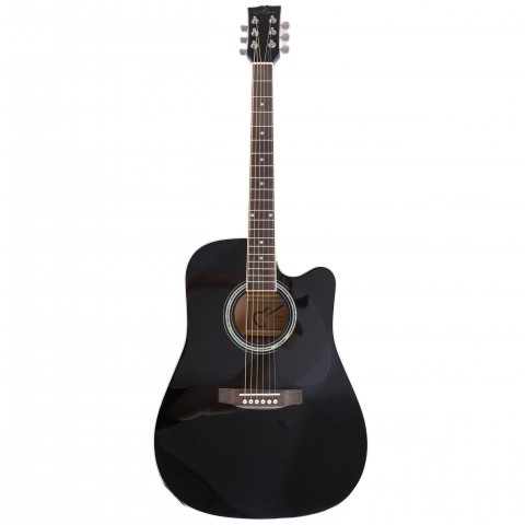 Almira F650N-BKC Siyah Elektro Akustik Gitar
