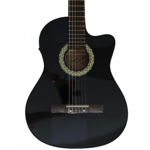 Almira MG917CE-BK Siyah Elektro Klasik Gitar
