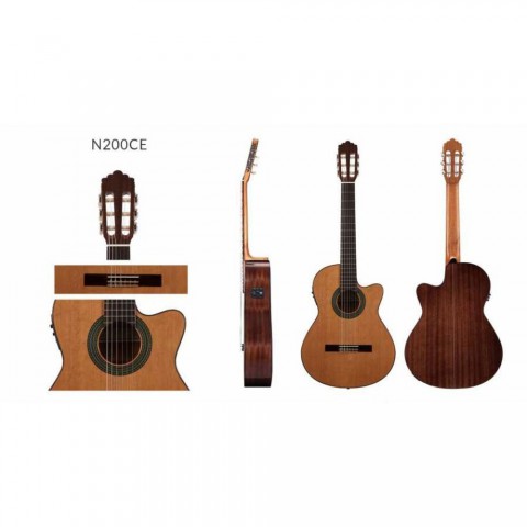 Altamira N200CE+ Elektro Klasik Gitar