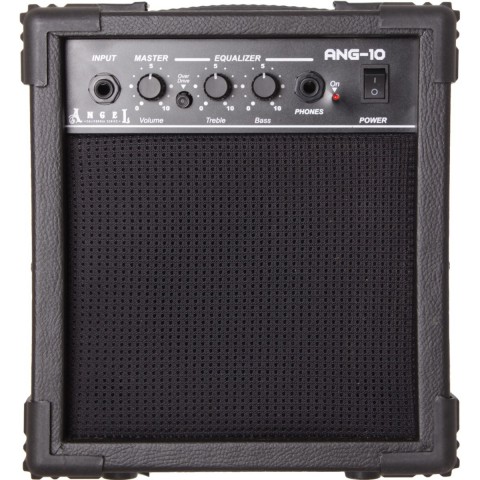 Angel ANG-10-BK Siyah 10 Watt Elektro Gitar Amfisi