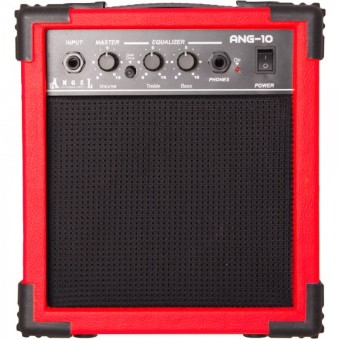 Angel ANG-10-RED Kırmızı Elektro Gitar Amfisi